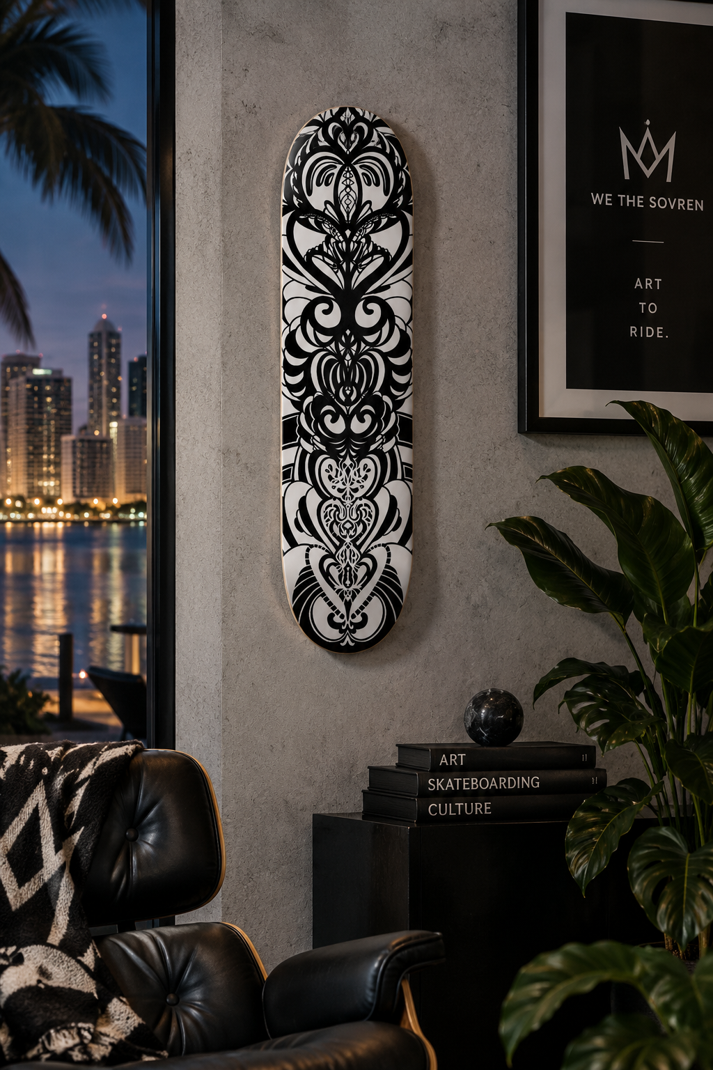UNFOLDING — ARTIST SKATEBOARD DECK