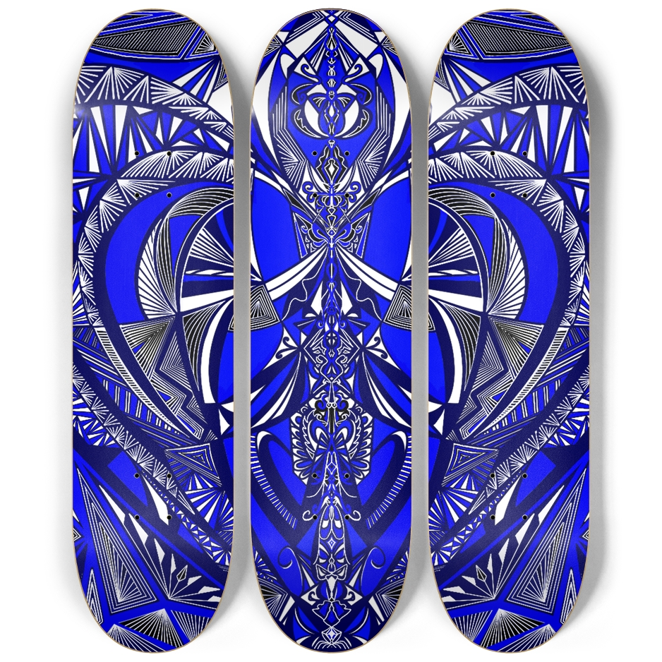 SACRED HEARTS — ARTIST SKATEBOARD DECK