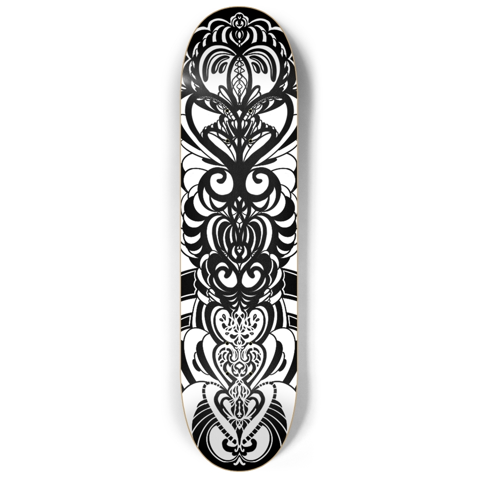 UNFOLDING — ARTIST SKATEBOARD DECK